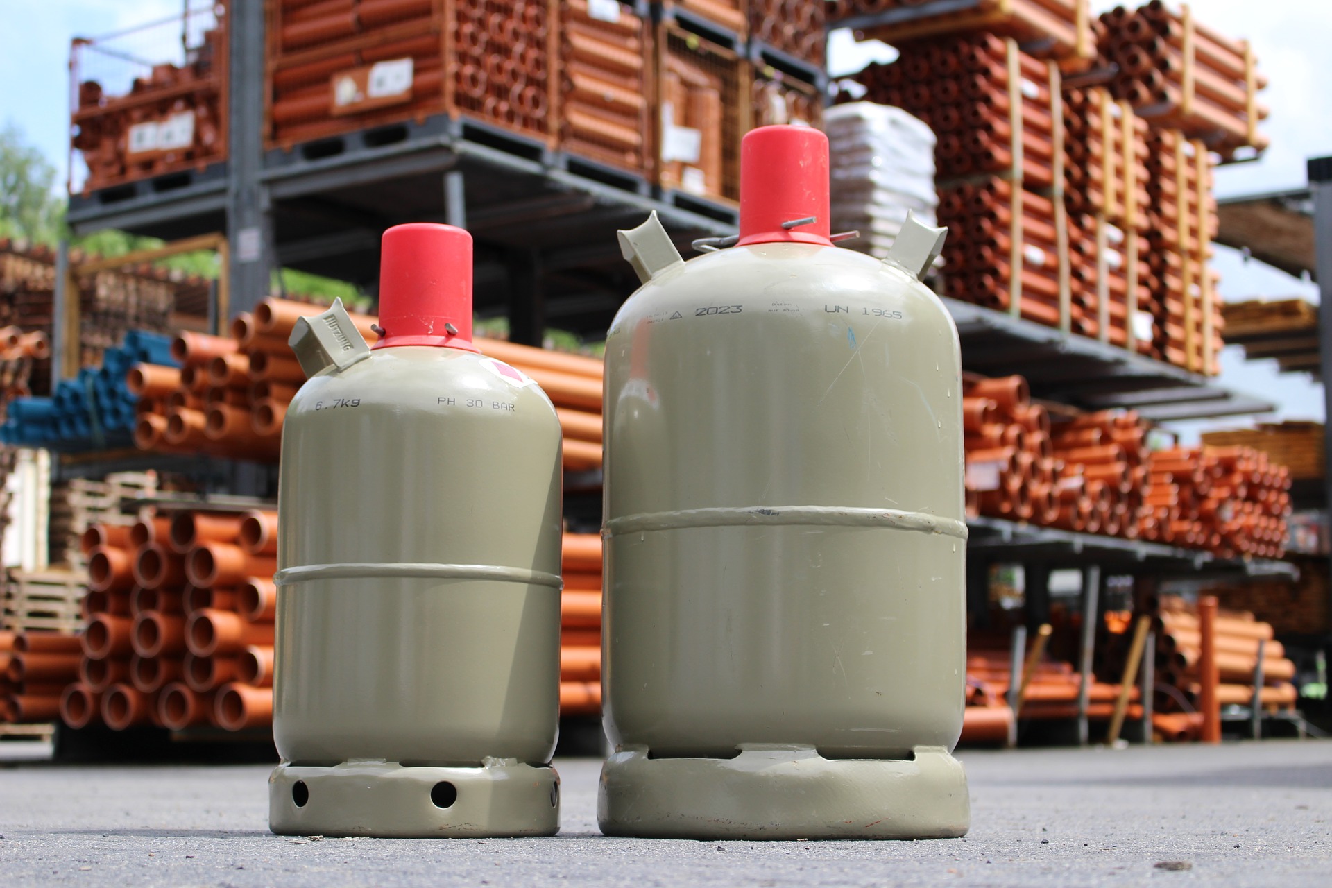 SOFRENOR fabrication de boutille de gaz